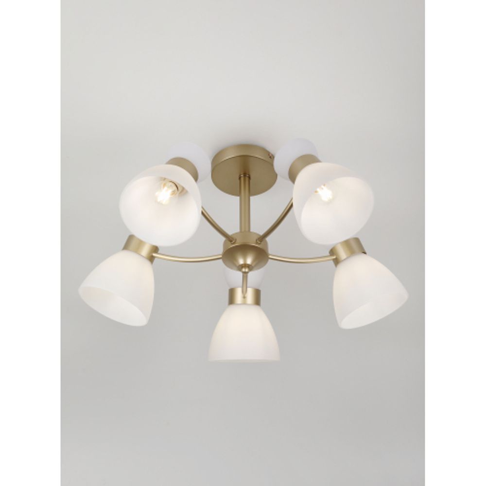 Люстра Rivoli Wendy 9184-305 5хЕ27 60 Вт модерн | Лайт