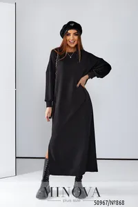 Платье 868-черный Minova