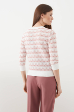 22825 Джемпер женский (молочно-розовый)