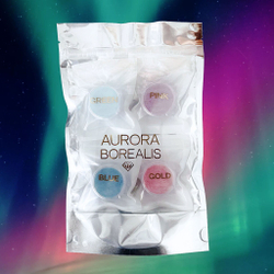 Набор пигментов AURORA BOREALIS (Северное сияние), 4 шт