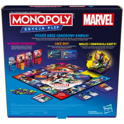 Hasbro - Монополия MARVEL Flip Edition польская версия F9931 / артикул   F9931  / GTIN 5010996226242