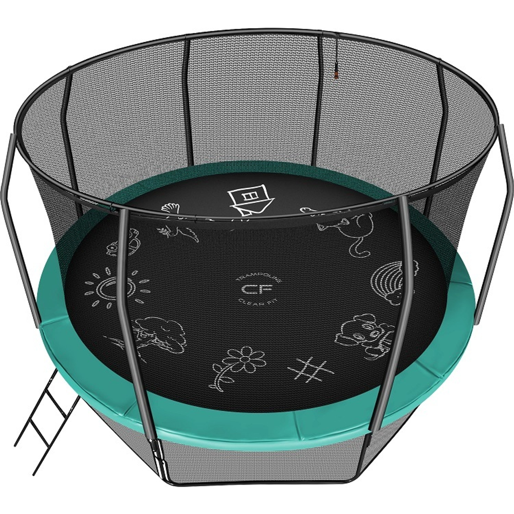 Батут clear fit familyhop 10ft