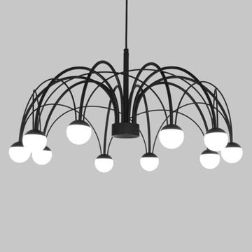 90034/10 LED / подвесной светильник / черный