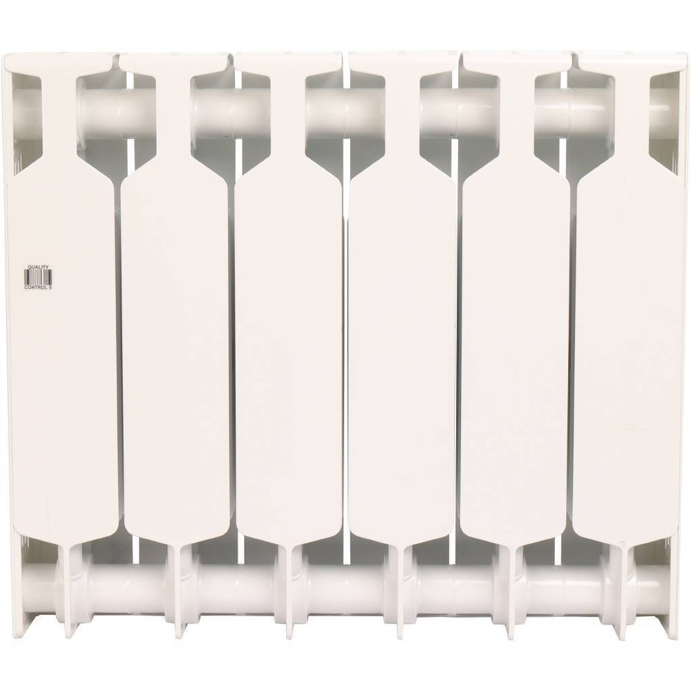 RIFAR SUPReMO 350  6 секций радиатор биметаллический боковое подключение (белый RAL 9016)