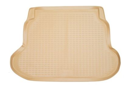 Коврик в багажник HONDA CR-V 2002-2006, кросс. (полиуретан, бежевый)