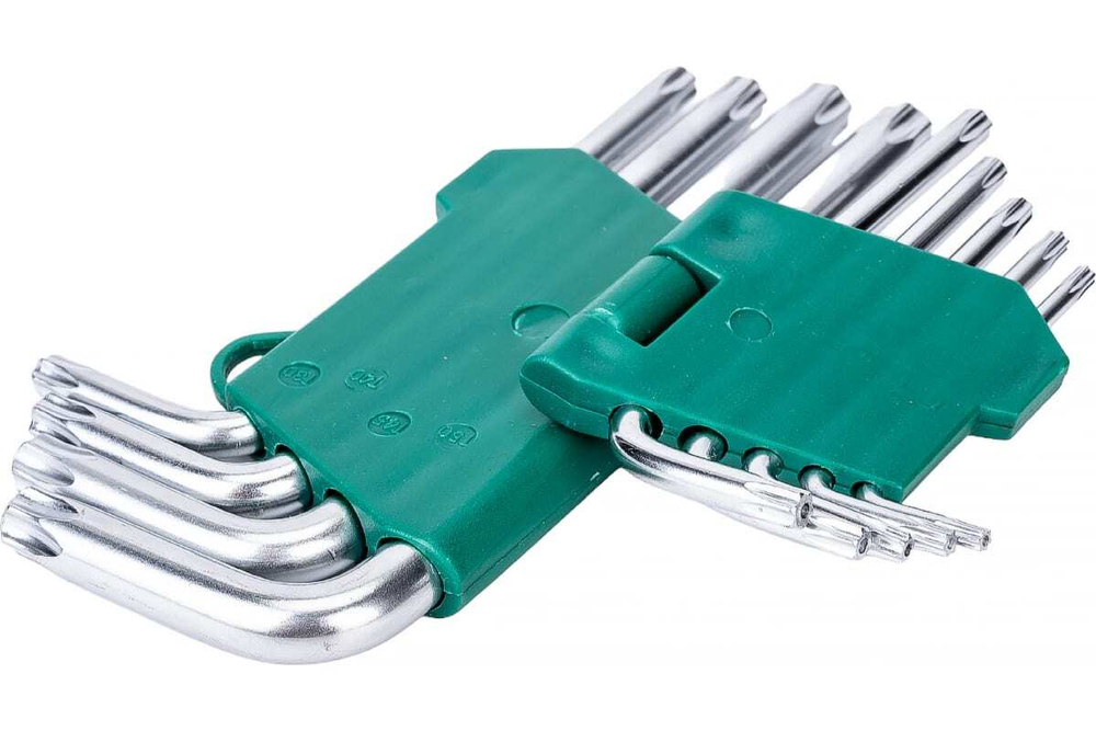Набор ключей ВОЛАТ Torx T10-T50 9 предметов коротких 11025-09