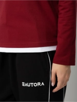 Лонгслив двойной базовый