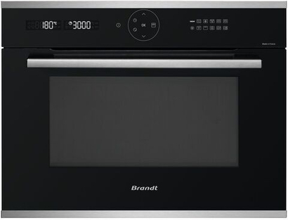 Встраиваемая комбинированная микроволновая печь BRANDT BKC7153LX