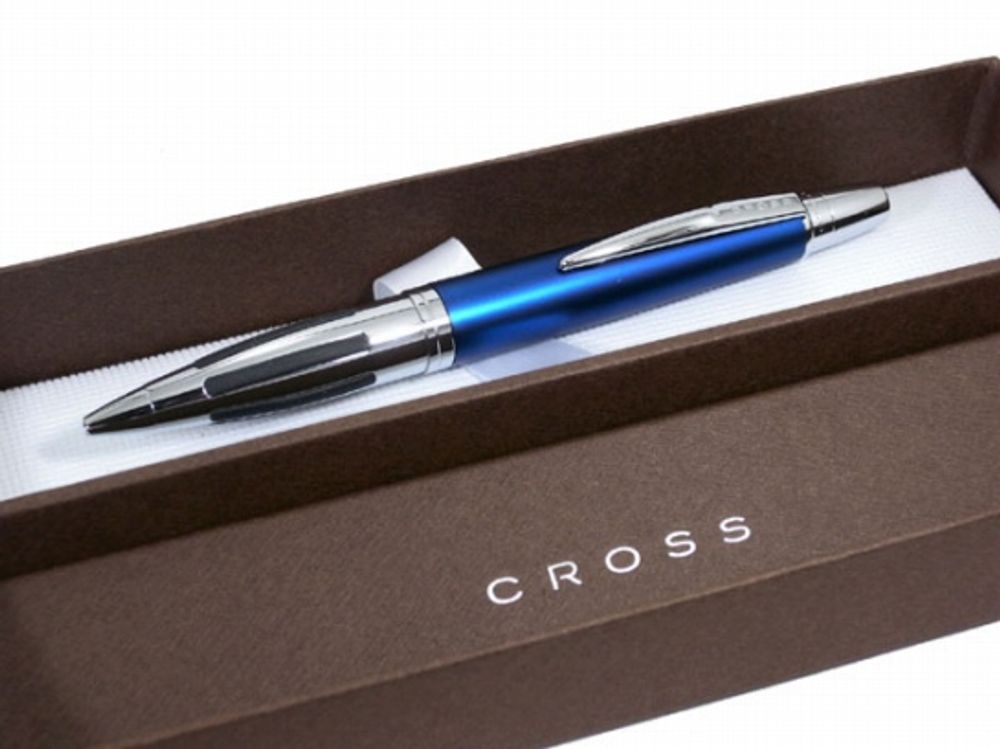 Шариковая ручка Cross Contour синий Mblack (AT0322-2)
