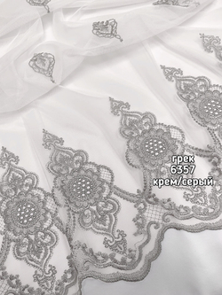 Вышивка на сетке Грек (6357)