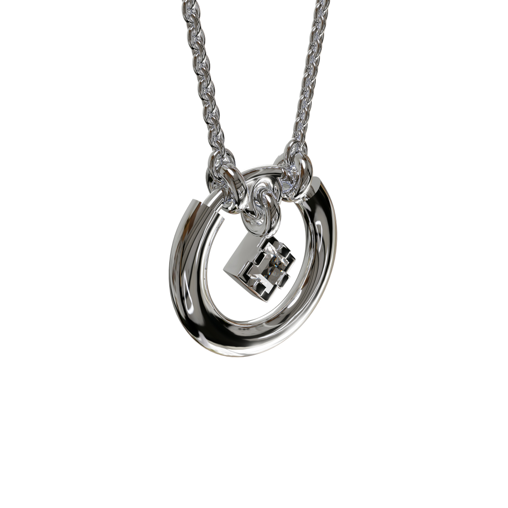 Колье из серебра 925 пробы 040101-04240195