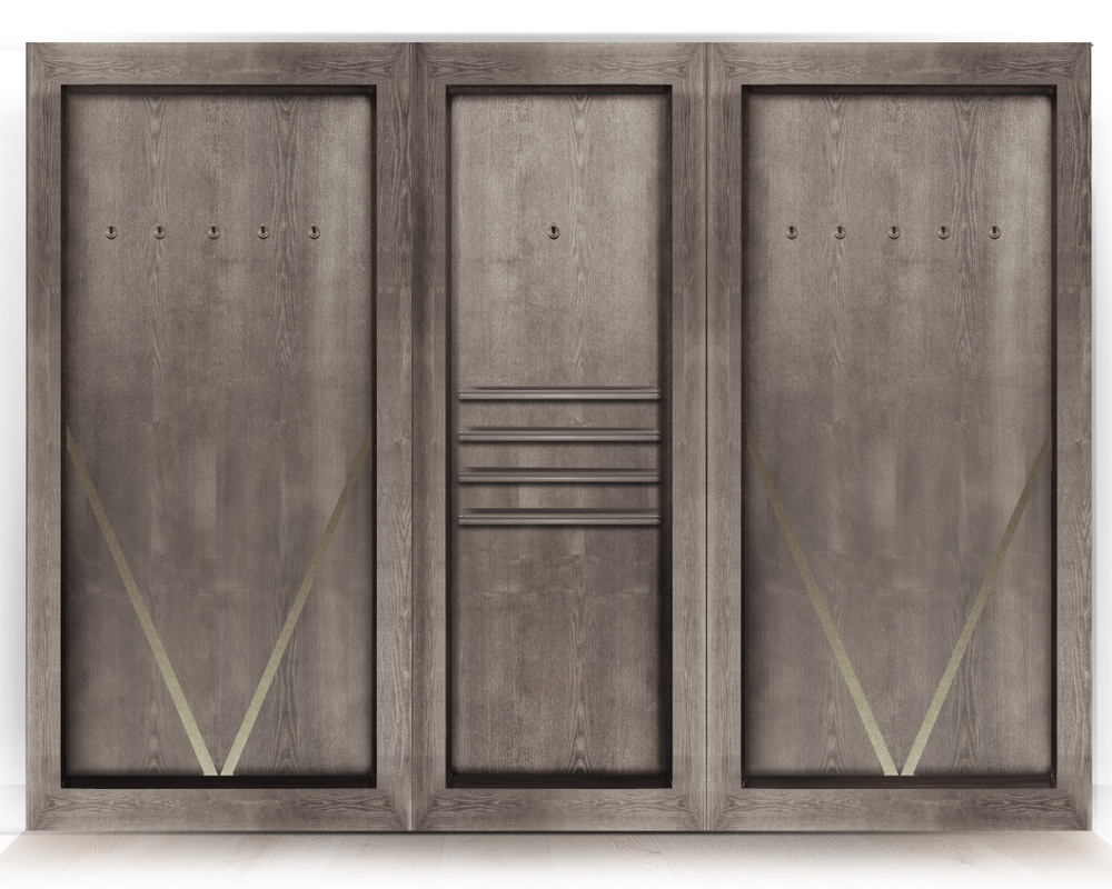 Киевница современная ясень мдф на 10 киев (black-gray)