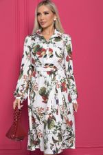 Платье "Весенняя фантазия" (молочное) П8464 LT Collection