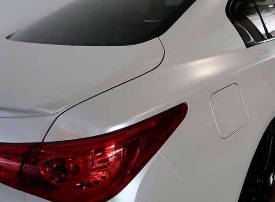 Пленка перламутровая белая матовая Ceramic White Carbins