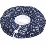 Воротник ветеринарный на кулиске «ЛЮБИМЫЙ БРО», классика, р S, окружность шеи 13-22см (лейбл)