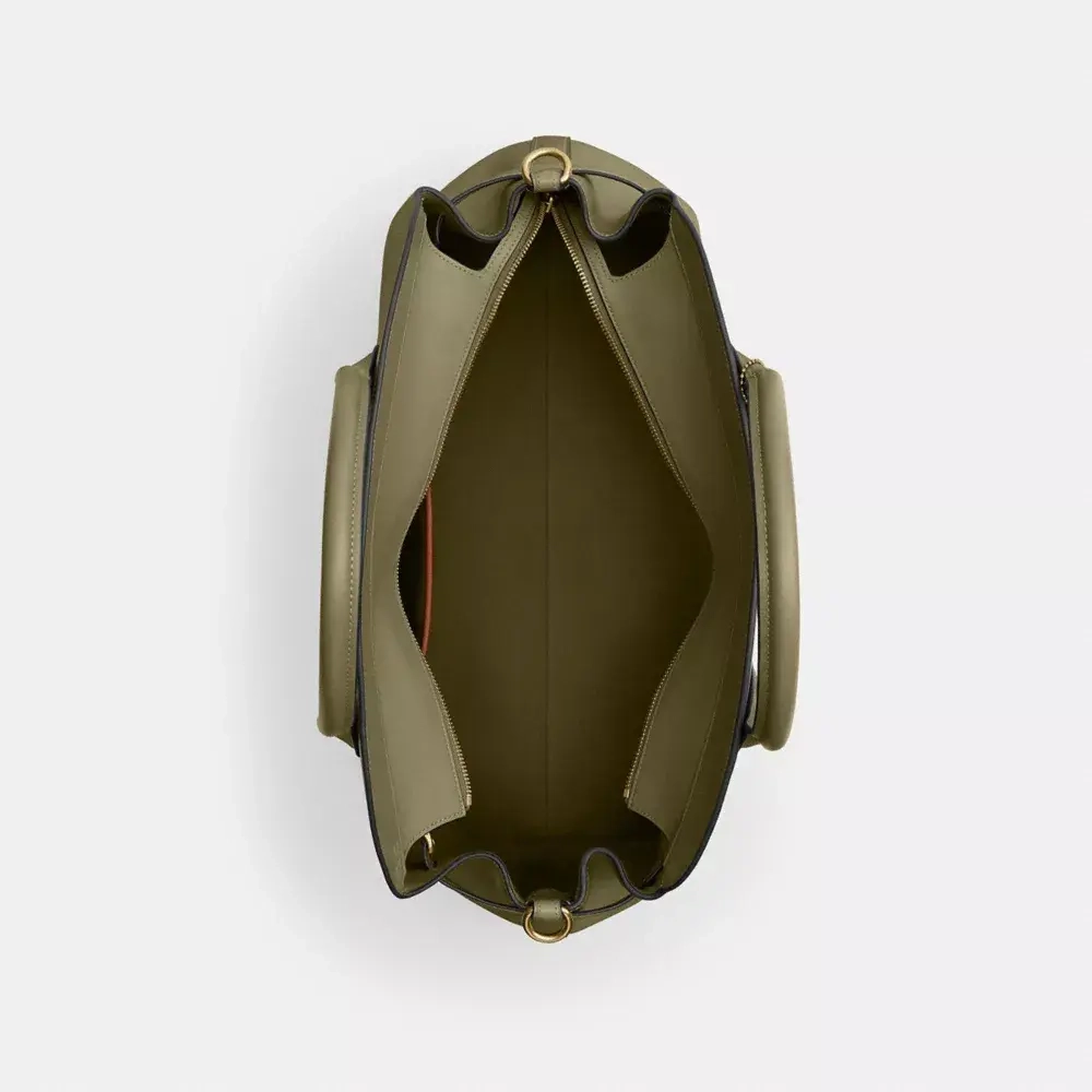 COACH СУМКА EMPIRE 48, ОЛИВКОВЫЙ