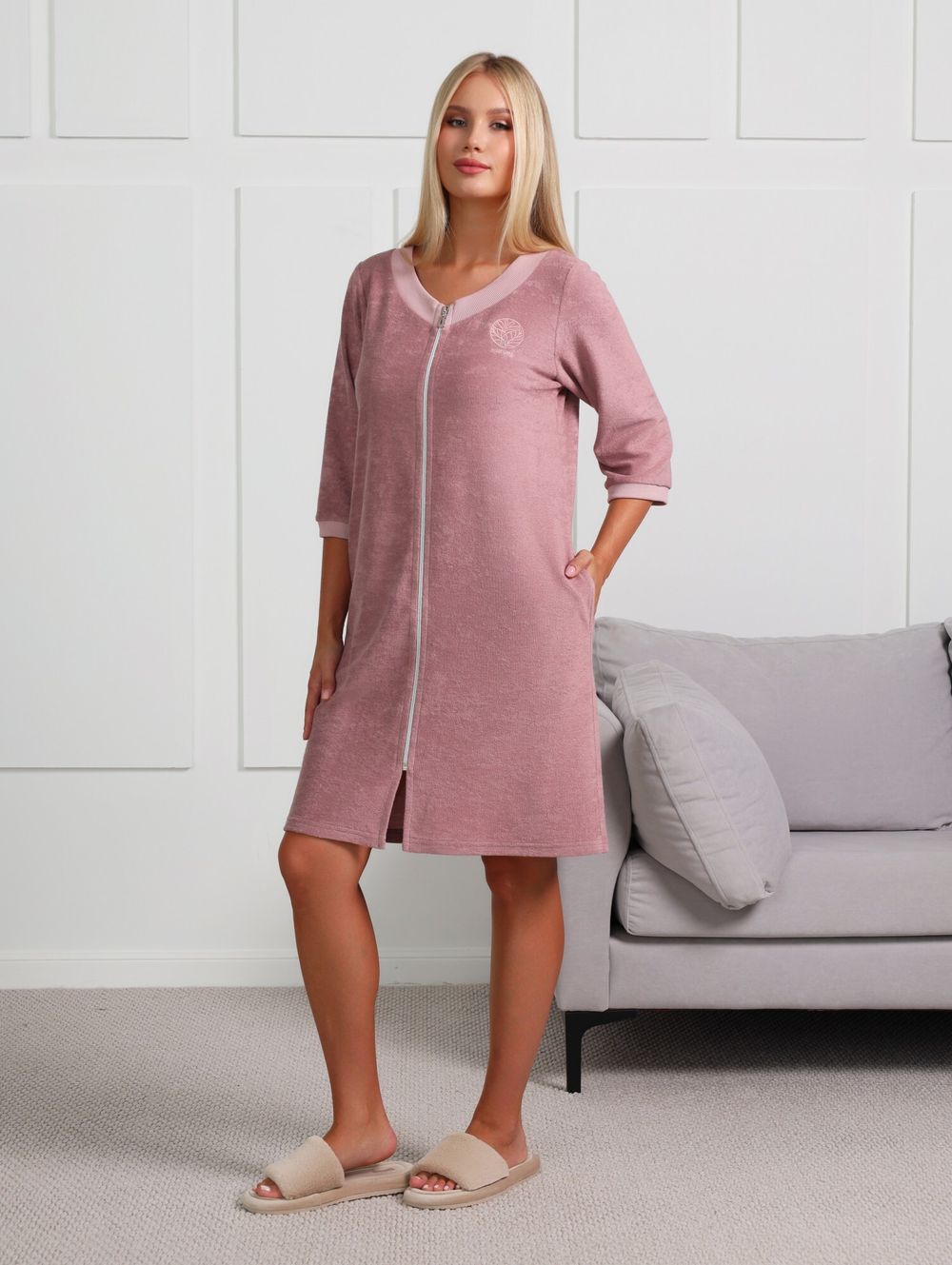 Халат Дейли Виотекс ЛИЛОВЫЙ