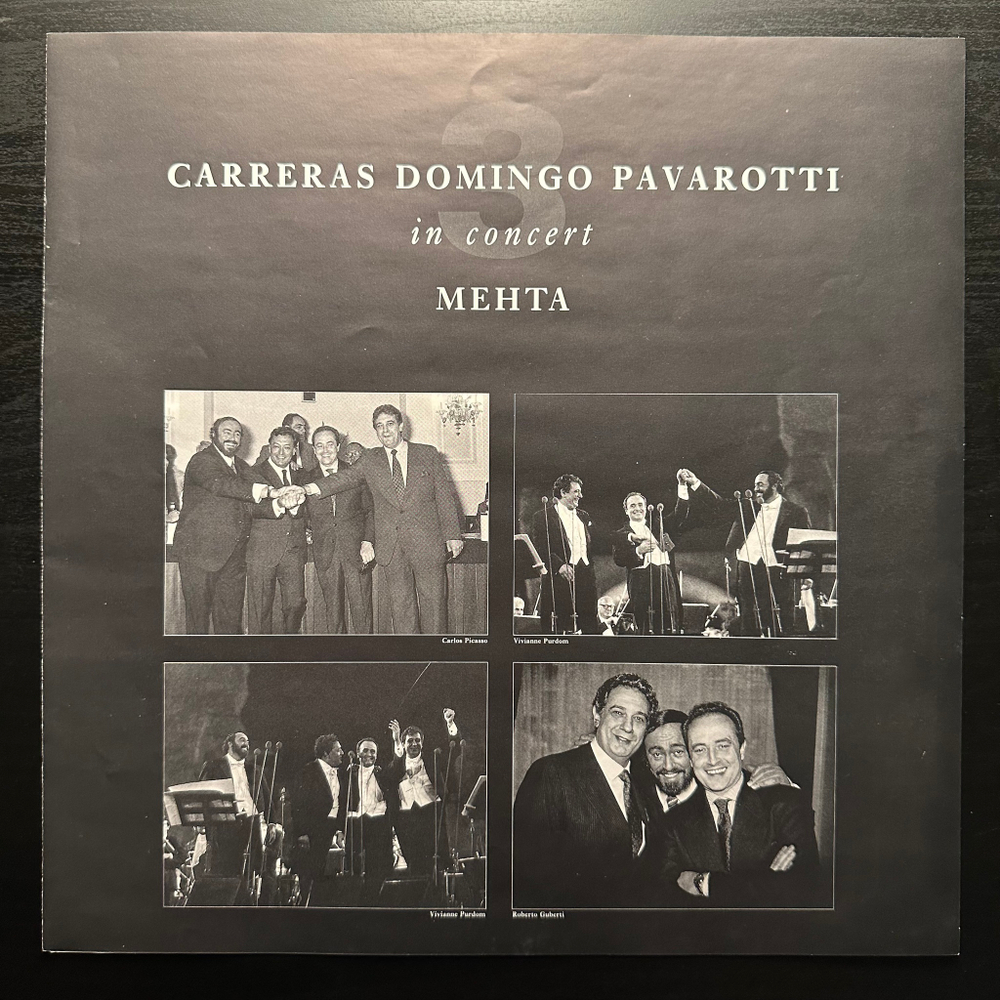 Carreras, Domingo, Pavarotti, Mehta - In Concert (Голландия 1990г.)