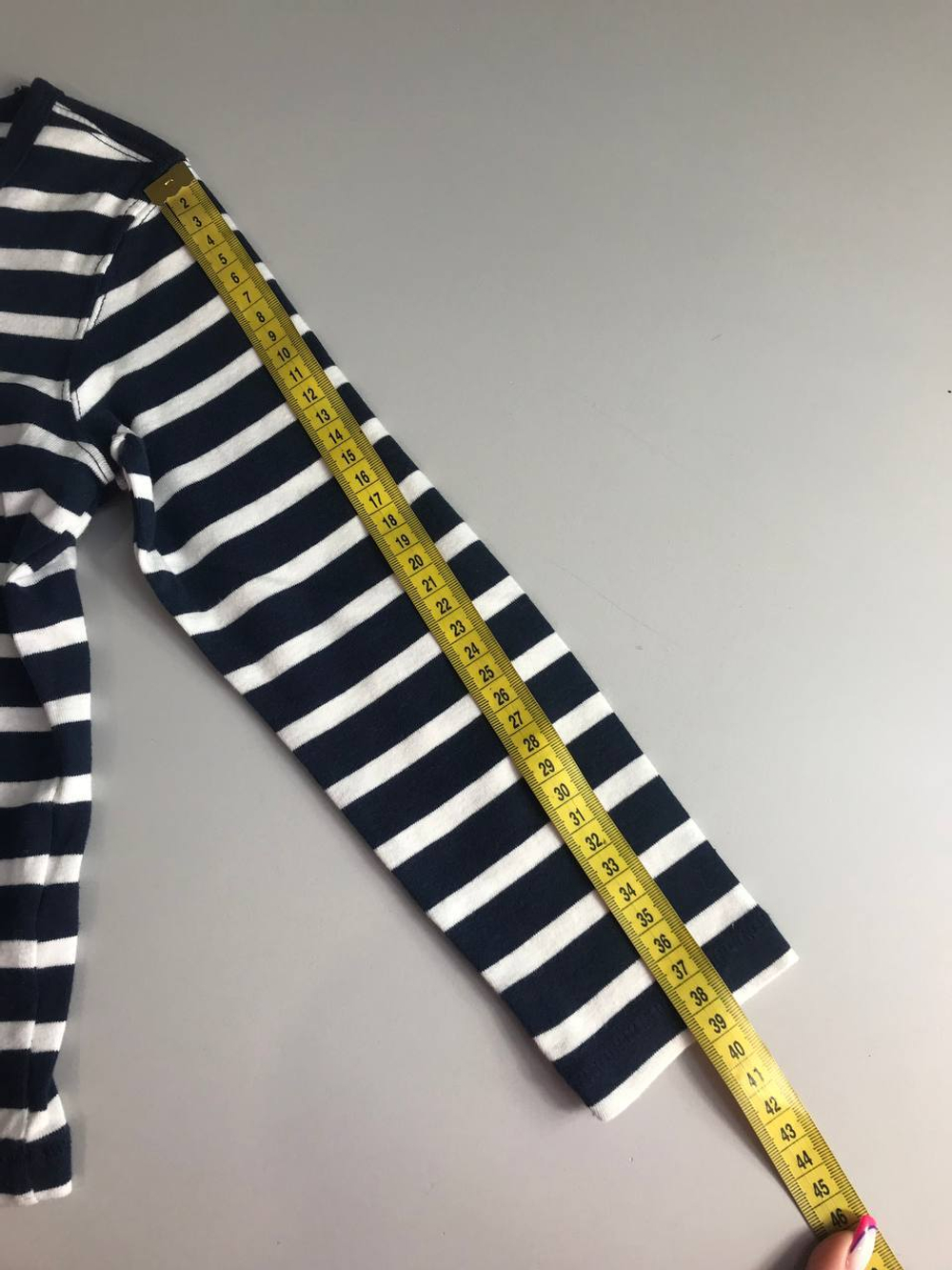 Кофта в полоску на 4-6 лет