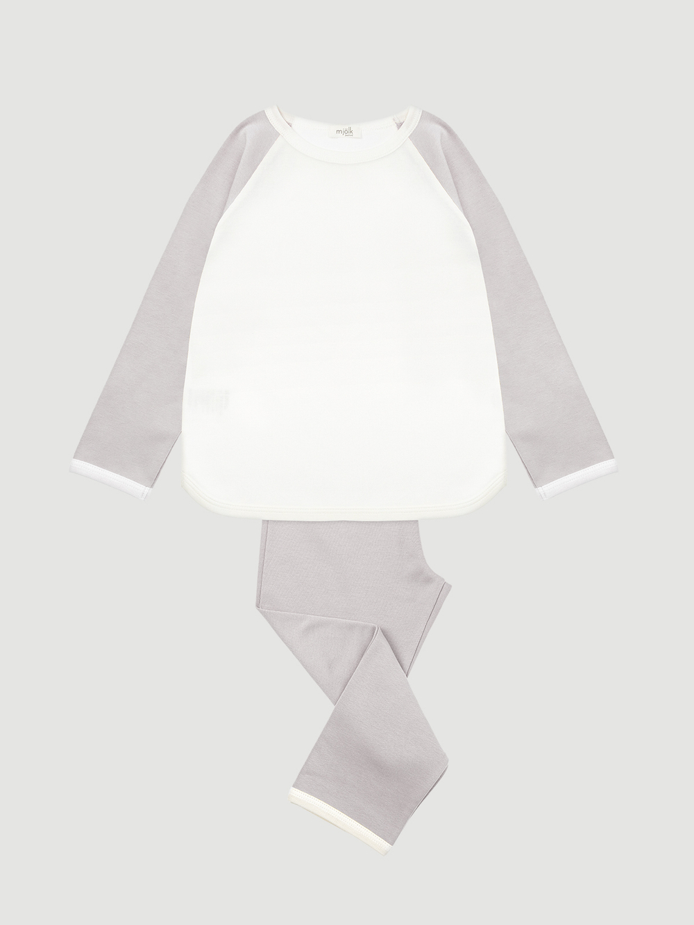 Пижама Mjölk Песочный серый, уценка