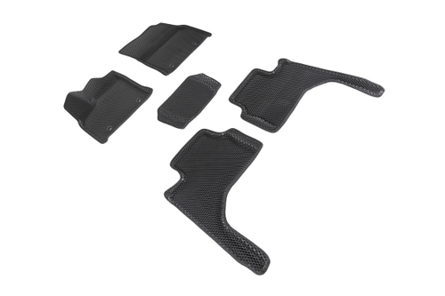Коврики EVA 3D ромб для Toyota Land Cruiser 300 2021-н.в., Seintex.96544