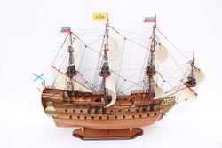 Van Der Heijden Модель парусника Полтава, Россия