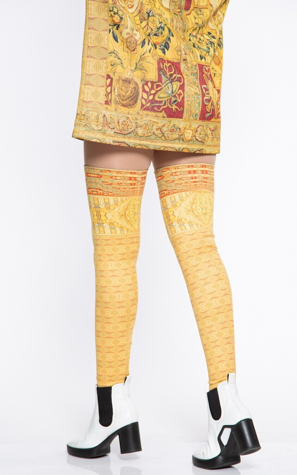 Комплект (худи и гетры) "Гротеск", по мотивам фламандской шпалеры середины 16 века