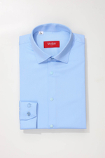 Сорочка детская VESTER длинный рукав, цвет голубой 94015 08