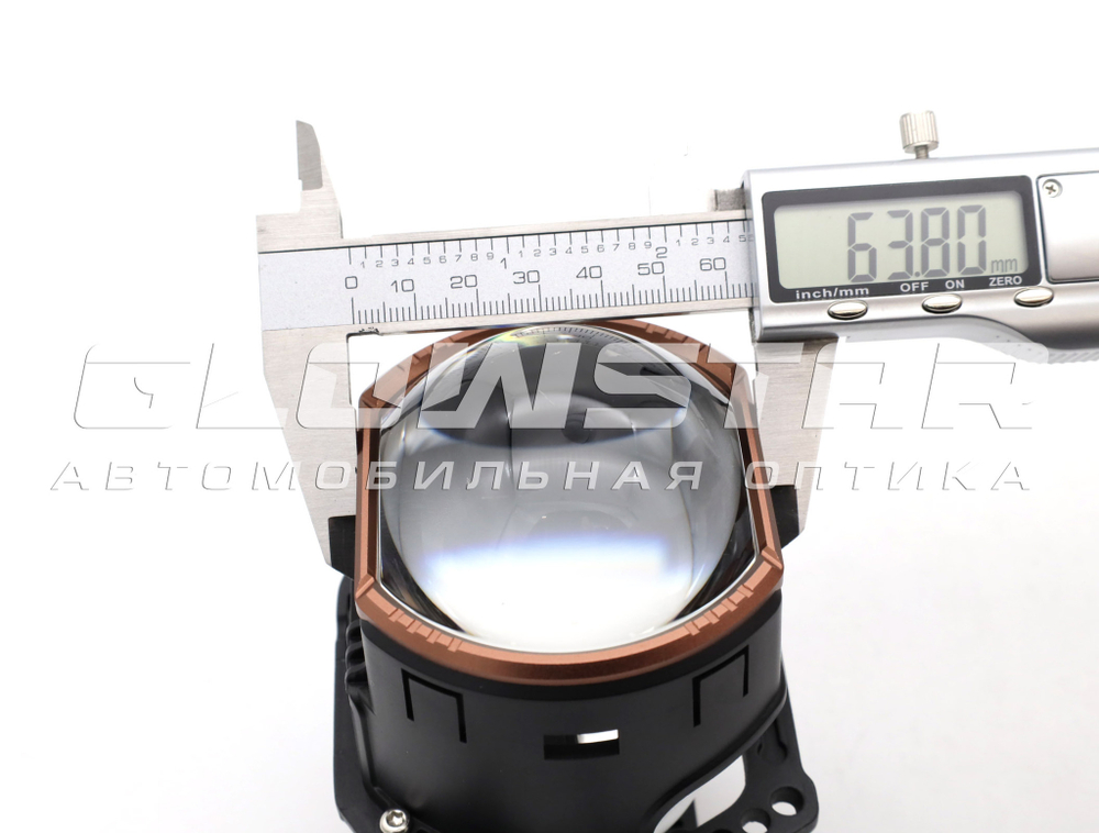 Билед модули Aozoom X7 2025 (прямоугольные) 3.0 дюйма, 2 чипа, 5500K, 12V, 55W/63W крепление 3R (комплект, 2шт)