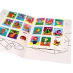 Раскраска 200х280 мм, Проф-Пресс "С наклейками-подсказками. Для девочек", скрепка, 8 л., обл. мелованная бумага.