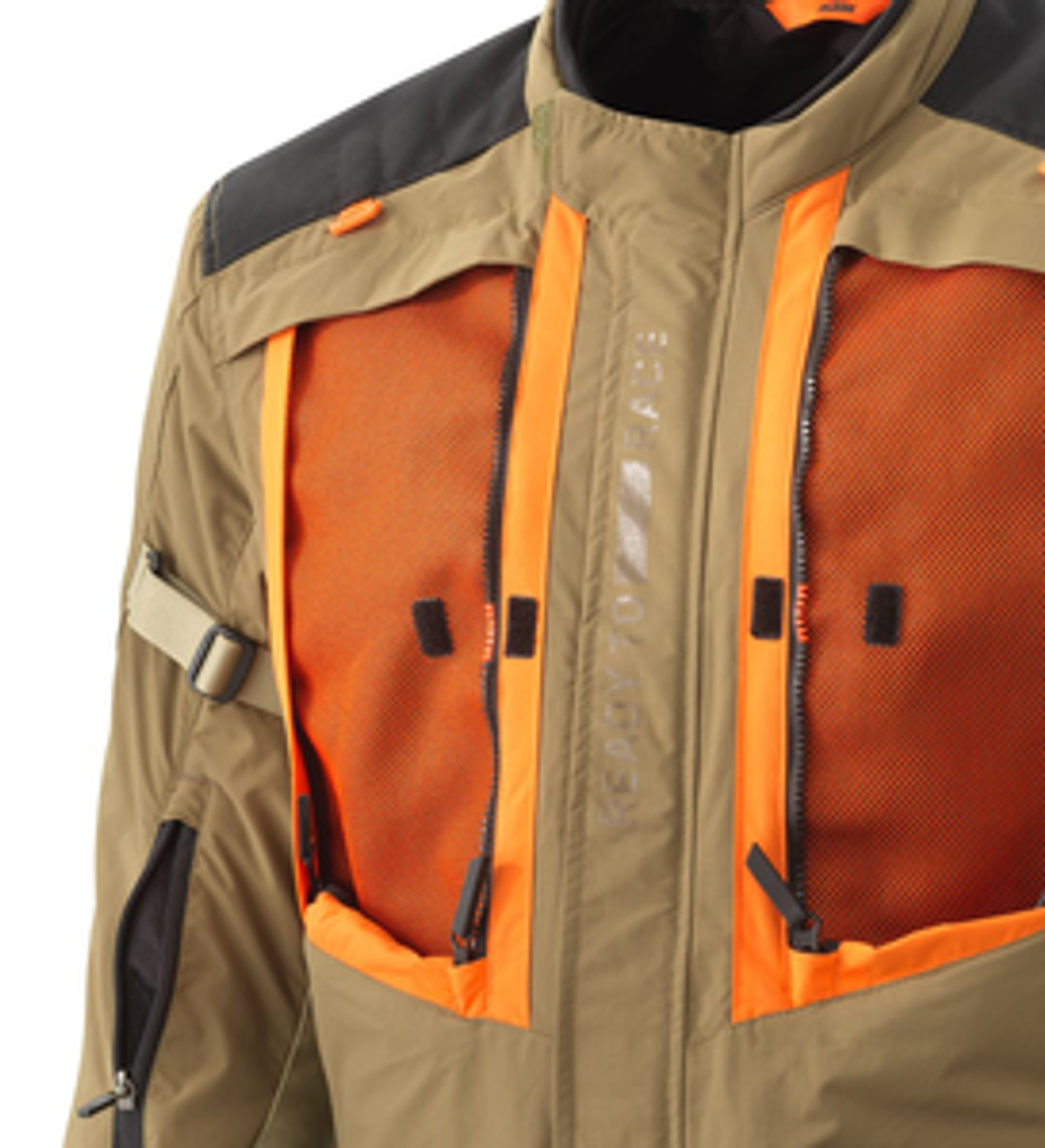 Мотокуртка туристическая KTM TERRA ADVENTURE V2 JACKET SAFARI