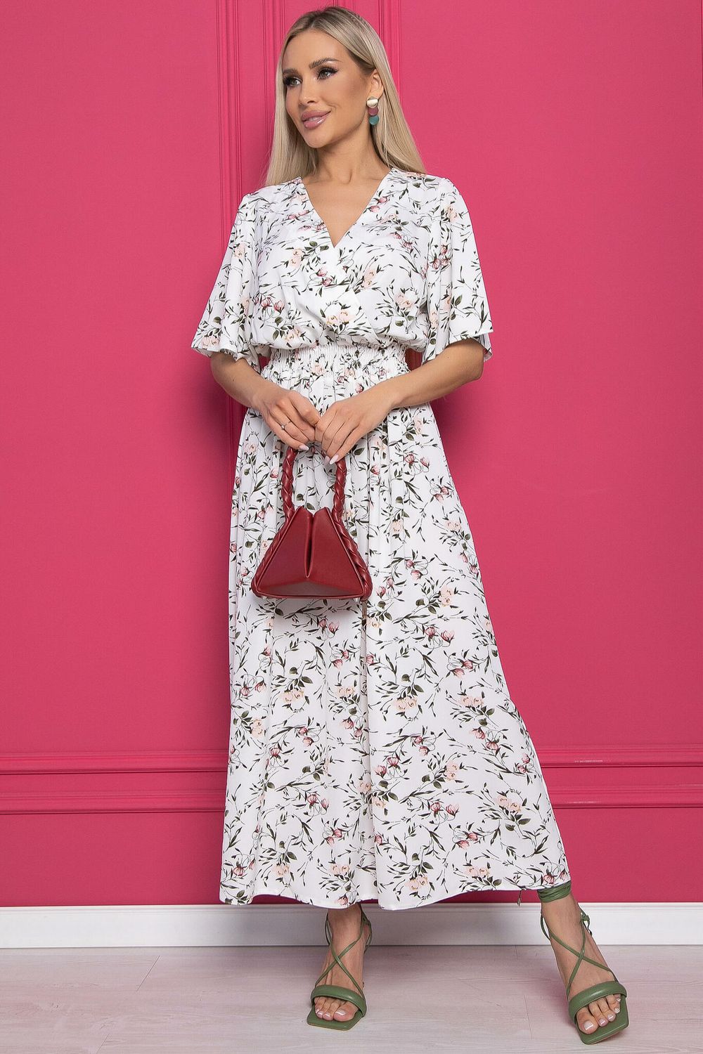 Платье "Милена" (белое) П8927 LT Collection (Акция)