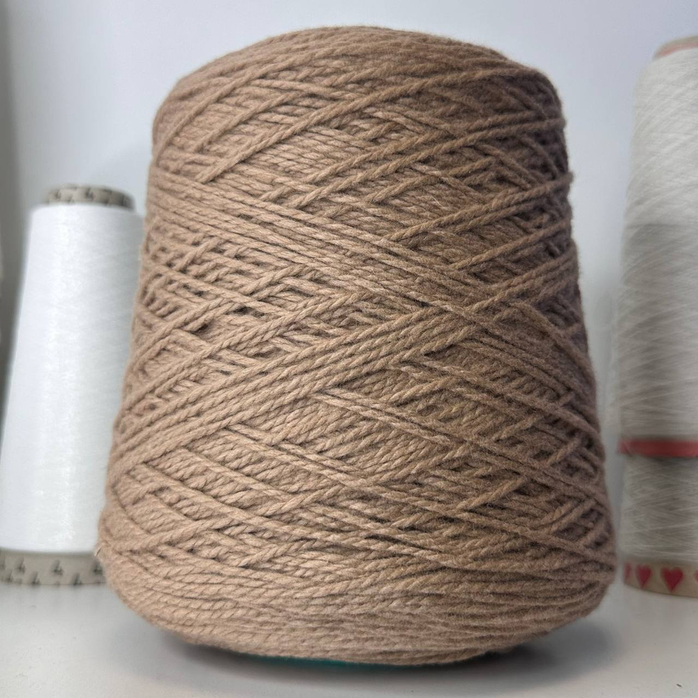 SCOZIA - Modesto Biagioli; 100% кашемир; 160м/100гр; col. Colorado, цвет: песочный; Есть бобинки: 264гр; S720