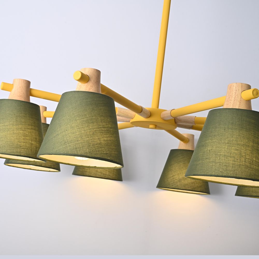 Люстра На Штанге Natura A Green 8 By Imperiumloft