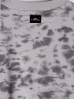 Лонгслив для девочки серый, варенка