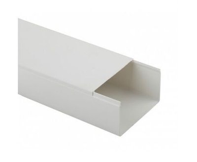 Кабель-канал ПВХ 100х60 (2м) ПАН-Электро белый ( 5 штук )