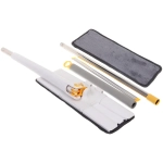 Швабра с отжимом, ручка 125 см «Skay» цвет белый в комплекте две насадки