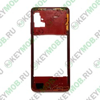 Средняя часть для телефона Samsung Galaxy A51 (SM-A515F), Красная