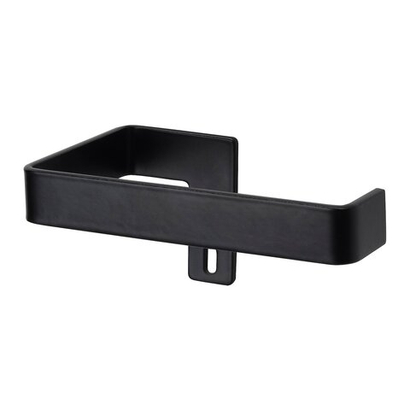 Держатель для туалетной бумаги IKEA SKOGSVIKEN (СКОГСВИКЕН), Черный, 13х8х6 см