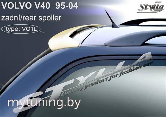 Спойлер на крышку багажника для Volvo V40