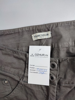 Брюки-капри Kartika из хлопка  46 размер