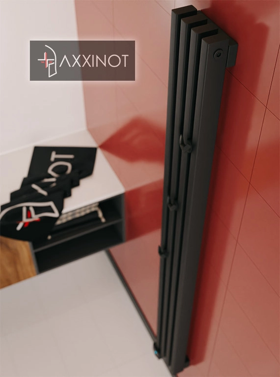Axxinot Cardea VE 1500 - вертикальный электрический трубчатый радиатор высотой 1500 мм
