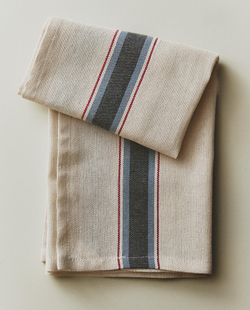 Zara Home кухонное полотенце из хлопка, узор в полоску, 70 50 см · 7242/026