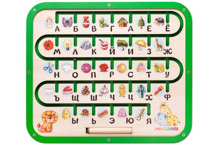 Настольная игра "Лабиринт "Алфавит"