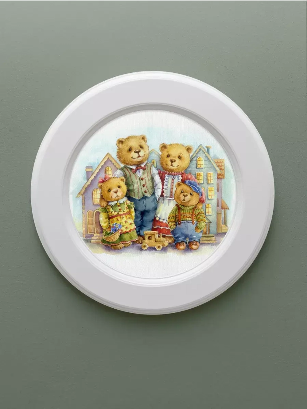 Картина на стену интерьерная на холсте 27 см