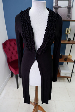 Кардиган с рюшами 44-46 размер