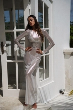 Туника пляжная AFRODITA Silver