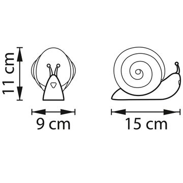 Настольная лампа 1,5W 3000-6000K 745923 оранжевый Alfa Lightstar
