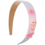 Ободок для волос детский «БАМБИ БУМ», подружка, цвет розовый, лавандовый и голубой, 3см