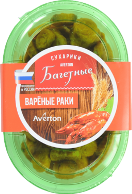 Сухарики Багетные Вареные раки 100 гр  (40)